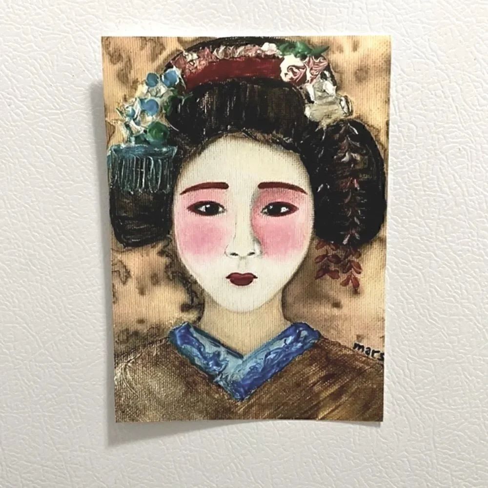 Color Print Geisha - Picture 2 of 2